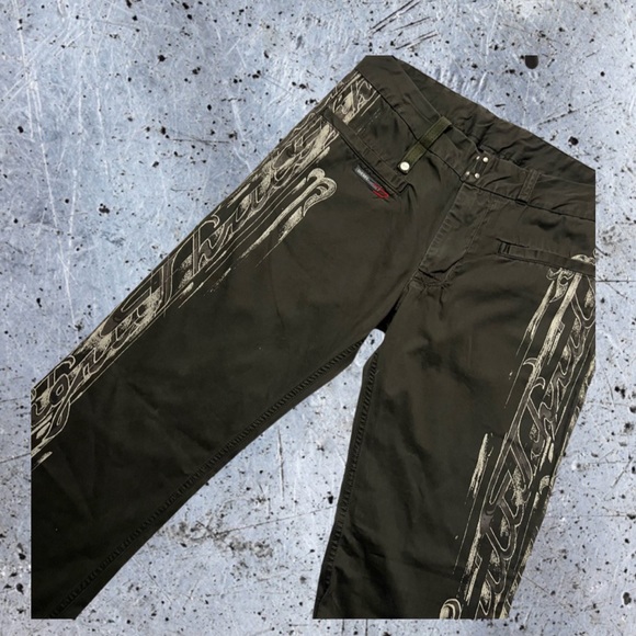 RARE Y2K Diesel Cyber Grunge Pants - Picture 7 of 9
